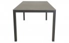 Aluminiowy ciemnoszary stół ogrodowy aluminiowy LAGOS 160 z blatem SPC szarym