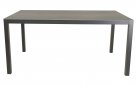 Aluminiowy ciemnoszary stół ogrodowy aluminiowy LAGOS 160 z blatem SPC szarym