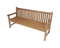 Ławka ogrodowa z drewna tekowego 180 cm