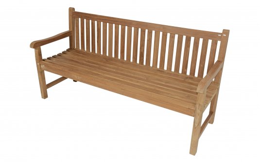 Ławka ogrodowa z drewna tekowego 180 cm Ławka ogrodowa z drewna tekowego 180 cm