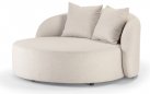 Leżanka ogrodowa w jasnobeżowa COSY Daybed Olefin