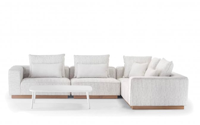 DON Narożnik modułowy ogrodowy tapicerowany