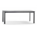 Aluminiowy stół ogrodowy rozkładany. grafitowy 160 do 240 PANAREA