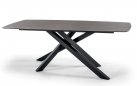 Luksusowy stół ogrodowy MILO 240x105 aluminiowa podstawa krzyżowaj I blat Hpl imitacja kamienia