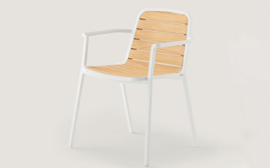 BIAŁY/TEAK Dostępny