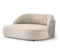 Łóżko ogrodowe z grubym materacem NEST Daybed