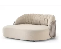 Łóżko ogrodowe z grubym materacem NEST Daybed