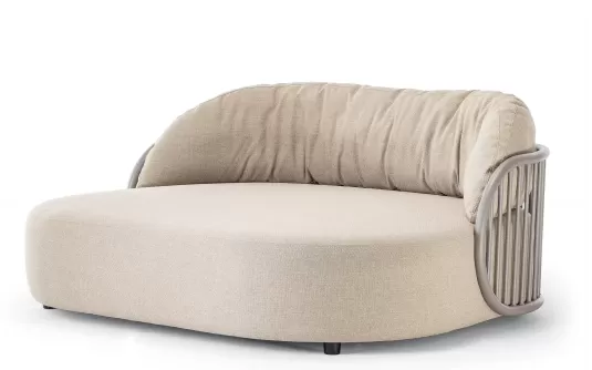 Łóżko ogrodowe z grubym materacem NEST Daybed Łóżko ogrodowe z grubym materacem NEST Daybed