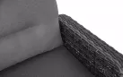 Sofa ogrodowa trzyosobowa z technorattanu z pochylanymi oparciami SOHO