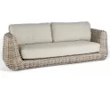 Luksusowa sofa ogrodowa trzyosobowa z technorattanu wakkanda tierra outdoor