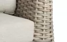 Luksusowa sofa ogrodowa trzyosobowa z technorattanu wakkanda tierra outdoor