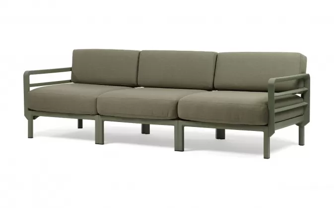 3-osobowa sofa ogrodowa modułowa z polipropylenu máximo nardi caktus