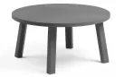 MAXIMO Okrągły stolik kawowy d60 cm i wysokości 30 cm basalto