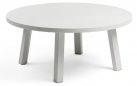 MAXIMO Okrągły stolik kawowy d70 cm i wysokości 30 cm kolor gessa