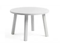 Okrągły stolik kawowy z polipropylenu Ø60 cm  máximo maxi gesso nardi