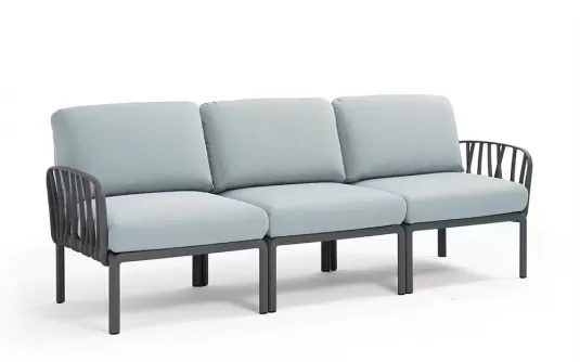 W snie żakiem sofa ogrodowa trzyosobowa modułowa z polipropylenu komodo nardi antracyt poduszka sunbrella W snie żakiem sofa ogrodowa trzyosobowa modułowa z polipropylenu komodo nardi antracyt poduszka sunbrella