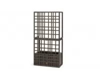 SIPARIO 2 to modułowa ścianka ogrodowa z polipropylenu terre