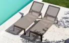 Leżak ogrodowy z polipropylenu sztaplowania plano nardi koor TORTORA