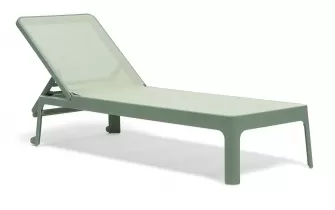Leżak ogrodowy z polipropylenu sztaplowania plano nardi koor MENTA