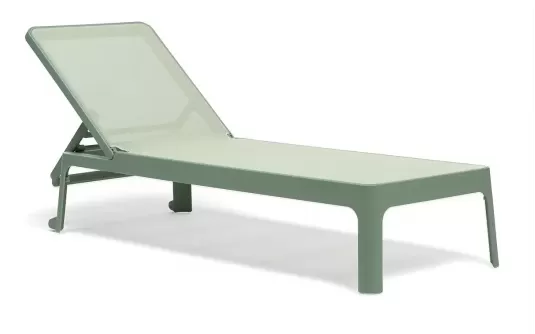 Leżak ogrodowy z polipropylenu sztaplowania plano nardi koor MENTA