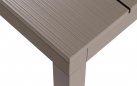 Beżowy aluminiowy rozkładany stół ogrodowy nardi RIO 210-280 cm