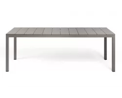 Stół ogrodowy aluminiowy nardi rio 210 kolor tortora