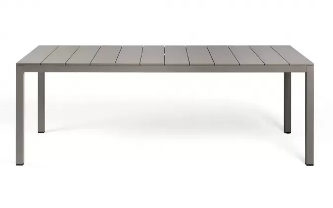 Stół ogrodowy aluminiowy nardi rio 210 kolor tortora