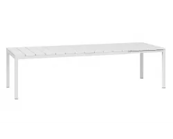 Rozkładany stół ogrodowy z polipropylenu rio nardi 210-280 kolor biały