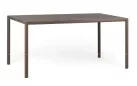 Aluminiowy stół ogrodowy pia PIAVE 160x90 kolor tabacco