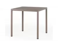 Tortora stół ogrodowy aluminiowy z blatem hpl 80x80 pijave nardi