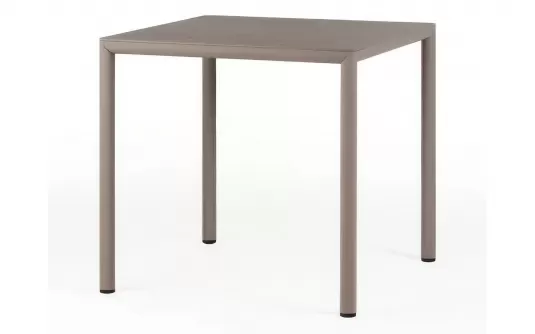 Tortora stół ogrodowy aluminiowy z blatem hpl 80x80 pijave nardi