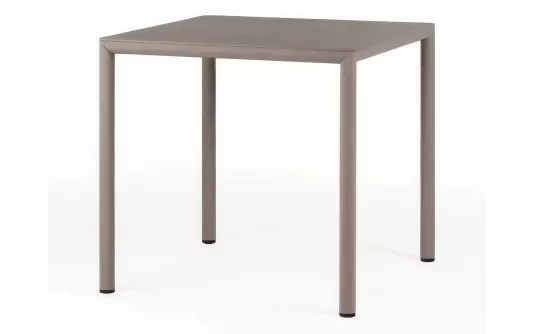 Tortora stół ogrodowy aluminiowy z blatem hpl 80x80 pijave nardi