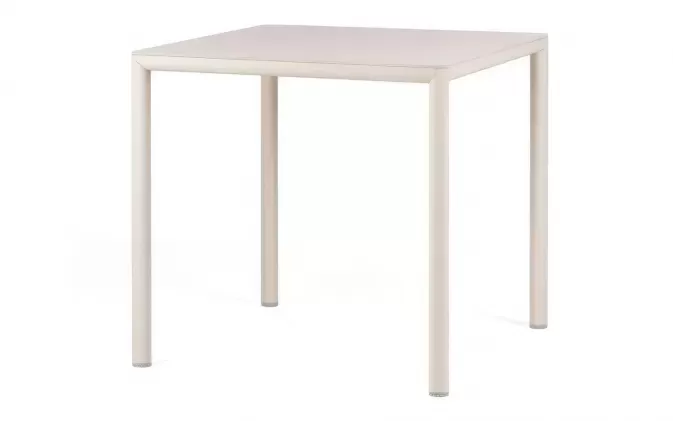 Tortora stół ogrodowy aluminiowy z blatem hpl 80x80 pijave nardi