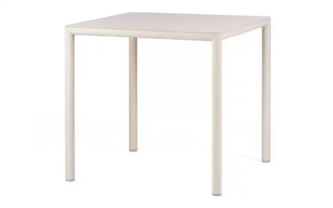 Tortora stół ogrodowy aluminiowy z blatem hpl 80x80 pijave nardi