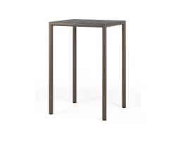 Tabacco stół ogrodowy barowy aluminiowy z blatem hpl 70x70 pijave nardi