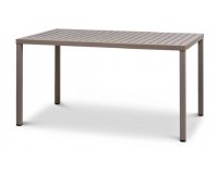 prostokątny stół ogrodowy CUBE 140 NArdi tortora