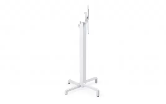 Podstawa do stolików bistro pochylanie blat  ibisco high biały nardi