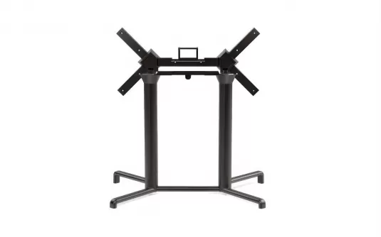 Pochylana podstawa do stolików kawiarnianych scudo double nardi antracyt