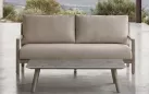 Jasno beżowa sofa dwuosobowa oasis