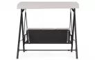 Trzyosobowa Huśtawka ogrodowa z daszkiem z siedziskiem rozkładanym do łóżka taurus bizzotto