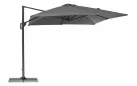 Ogrodowy parasol z nogą boczną 3 x 3 m antracyt poszycie antracyt Porto bizzotto
