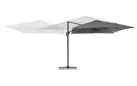 Ogrodowy parasol z nogą boczną 3 x 3 m antracyt poszycie antracyt Porto bizzotto