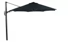 Ośmiokątny parasol ogrodowy 350 cm w noga antracyt / poszycie antracyt