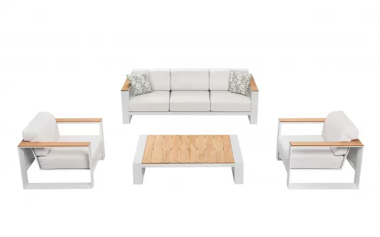 BIAŁY/TEAK Dostępny