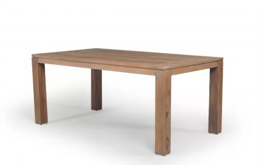 Stół ogrodowy stref na teak szczotkowanego 180 cm alaska