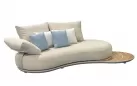 Luksusowa sofa ogrodowa CALLA Higold boucle ze stolikiem bocznym