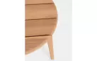 Okrągły stolik kawowy średnica 47 cm z drewna teak tamires
