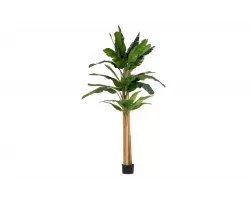 Duży bananowiec sztuczny 320 cm w donicy cementowej