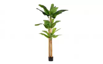 Duży bananowiec sztuczny 24 liście 280 cm