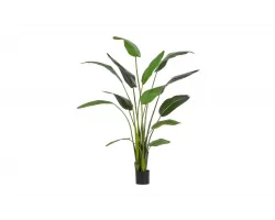 Strelicja dekoracyjna sztuczna 235 cm 13 liści